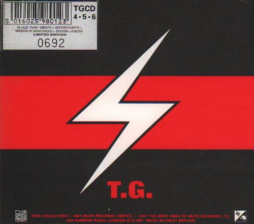 Throbbing Gristle Music From The Death Factory - Box 4-5-6
